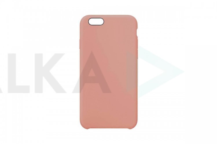 Чехол для iPhone 6 Plus/6S Plus Silicone Case Soft Touch (красно-оранжевый)