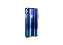 Чехол пластиковый для Apple iPhone XS Max Baseus Aurora (синий)