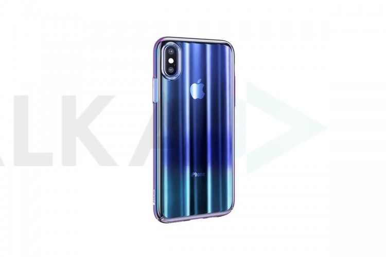 Чехол пластиковый для Apple iPhone XS Max Baseus Aurora (синий)