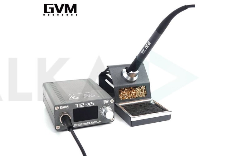 Паяльная станция GVM T12-XS (75 W/80~480°C)