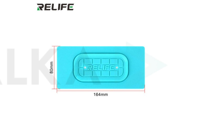 Силиконовый коврик RELIFE RL-004SA для сепаратора, универсальный 7 дюймов (зеленый)