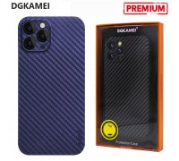 Чехол для телефона DGKAMEI Carbon iPhone 14 PLUS (синий)