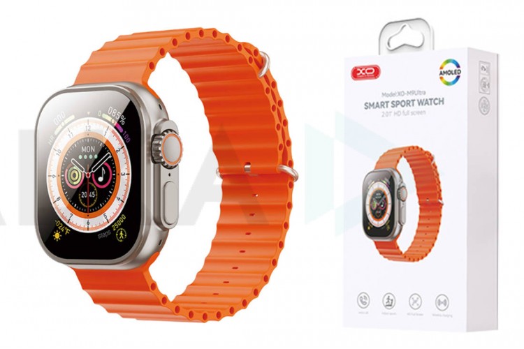 Смарт часы XO M9Ultra AMOLED Screen Nine Generation Wireless Charging Sports Talking Sports Edition 2.0' 49mm Orange