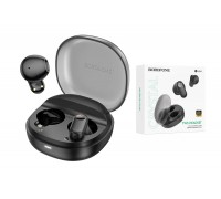 Наушники вакуумные беспроводные BOROFONE BW54 Lucky  true wireless BT headset Bluetooth (черный)