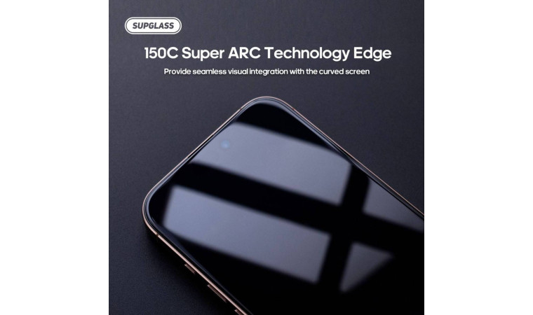 Защитное стекло Supglass SG-02 без черных рамок Transparent Glass All Clear For IPhone 17 / 16 Pro (6.3) Защитное стекло Supglass SG-02 без черных рамок Transparent Glass All Clear For IPhone 17 / 16 Pro (6.3)