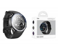 Смарт часы HOCO Y24 AMOLED Smart sports watch (черный)
