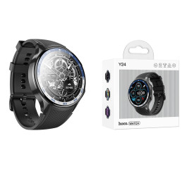 Смарт часы HOCO Y24 AMOLED Smart sports watch (черный)