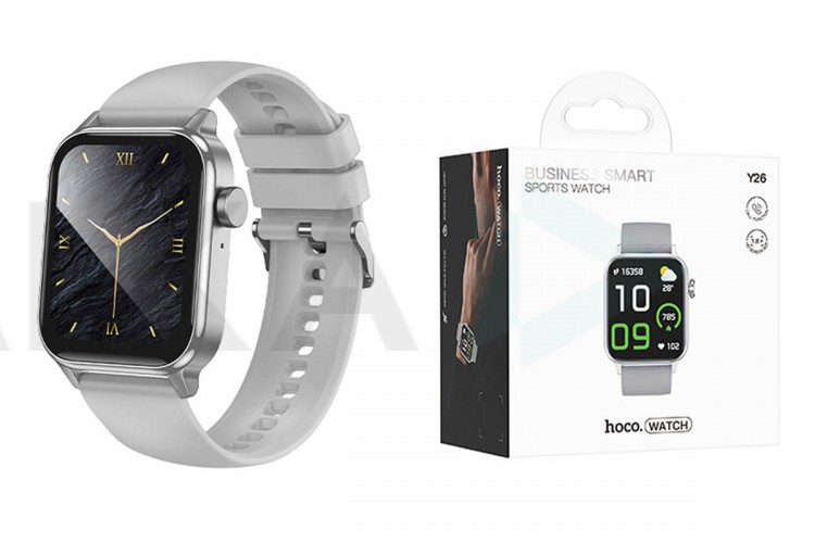 Смарт часы HOCO Y26 Smart sports watch (серебряный)