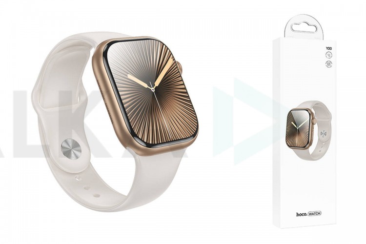Смарт часы HOCO Y30 Smart sports watch (золотой)