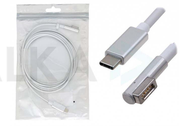 Кабель для зарядки MacBook USB-C to MagSafe L-shape