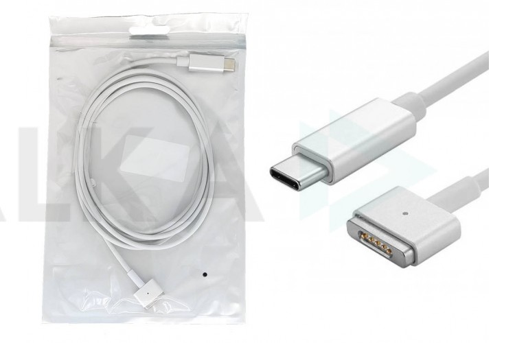 Кабель для зарядки MacBook USB-C to MagSafe2 T-shape