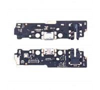 Шлейф для Xiaomi Poco C51 с разъемом зарядки + разъем гарнитуры (плата) org
