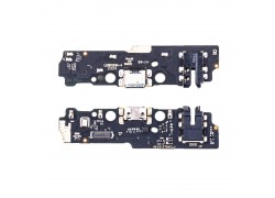 Шлейф для Xiaomi Poco C51 с разъемом зарядки + разъем гарнитуры (плата) org