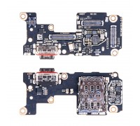 Шлейф для Xiaomi Poco F5 Pro (23013PC75G) с разъемом зарядки + SIM (плата)