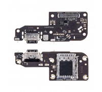 Шлейф для Xiaomi Poco F5 (23049PCD8G) с разъемом зарядки + SIM (плата) org