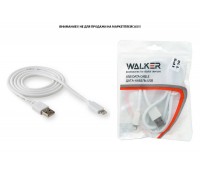 Кабель USB - Lightning WALKER C110, в пакете, белый