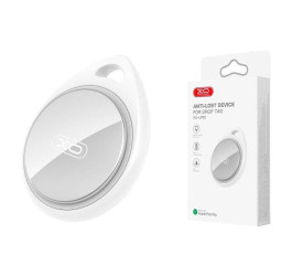 Беспроводная метка AirTag XO LP02 Apple MFI NEW LOGO (белый, работает только с Apple)
