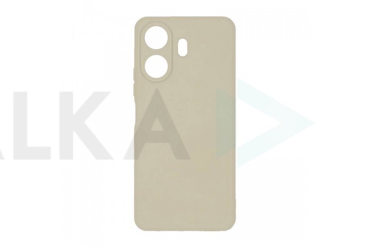 Чехол для Xiaomi Redmi 13C 5G тонкий (бежевый)