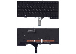 Клавиатура для ноутбука Dell Alienware 13 R3 15 R4 черная с подсветкой