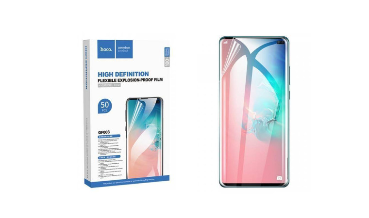 Гидрогелевая пленка HOCO GF003 Smart film cutting machineHD quantum (обычная) (50 шт.) (автоматическое выравнивание !!)