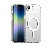 Чехол для iPhone 16E / SE4 (6,1) с силиконовым бампером MagSafe (прозрачный)