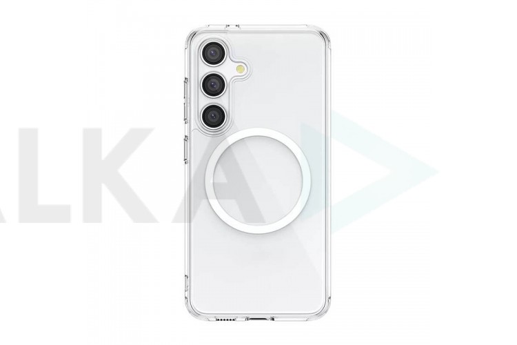 Чехол для Samsung S24 / S25 с силиконовым бампером MagSafe (прозрачный)