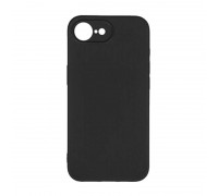 Чехол силиконовый iPhone 16E / SE4 (6.1) тонкий (черный)