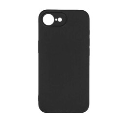 Чехол силиконовый iPhone 16E / SE4 (6.1) тонкий (черный)