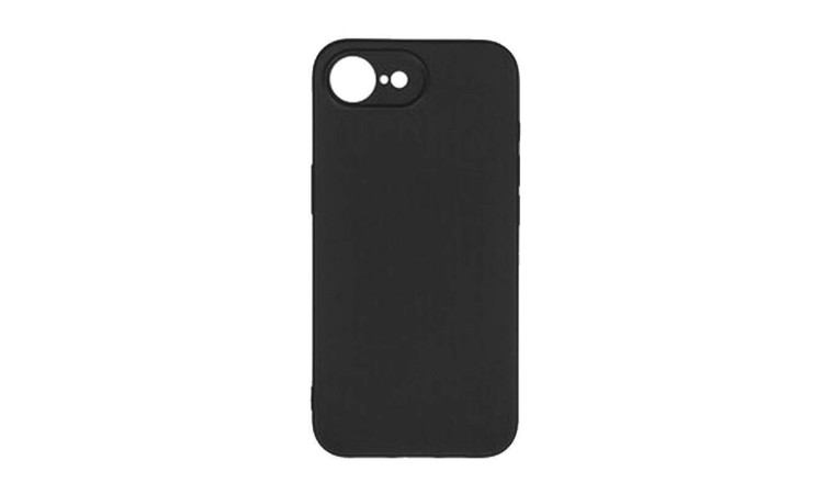 Чехол силиконовый iPhone 16E / SE4 (6.1) тонкий (черный) Чехол силиконовый iPhone 16E / SE4 (6.1) тонкий (черный)