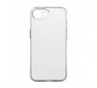 Чехол силиконовый iPhone 16 / SE4 (6.1) тонкий (0.3 mm) (прозрачный)