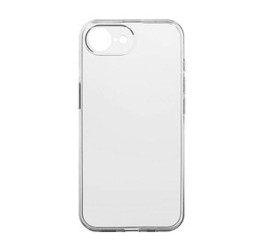 Чехол силиконовый iPhone 16 / SE4 (6.1) тонкий (0.3 mm) (прозрачный)