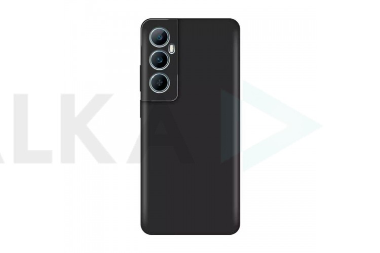 Чехол для Realme C65 тонкий (черный)