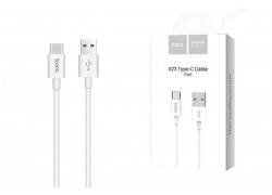 Кабель USB - USB Type-C HOCO X23, 3A (белый) 1м