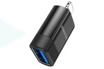 Переходник OTG Borofone BV18 Lightning штекер на USB-C  адаптер
