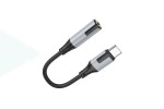Адаптер для проводной гарнитуры c 3.5 мм на Type-C BOROFONE BV19 Type-C Digital 3.5 Audio converter (черный)