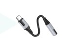 Адаптер для проводной гарнитуры c 3.5 мм на Type-C BOROFONE BV19 Type-C Digital 3.5 Audio converter (черный)