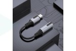 Адаптер для проводной гарнитуры c 3.5 мм на Type-C BOROFONE BV19 Type-C Digital 3.5 Audio converter (черный)