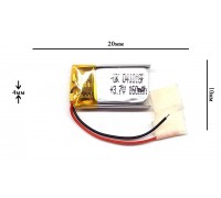 Универсальный аккумулятор 20x10x4 3.7V 150mAh (401020P)