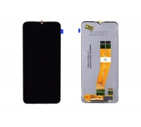 Дисплей для Samsung A025F Galaxy A02S Black в сборе с тачскрином 100%