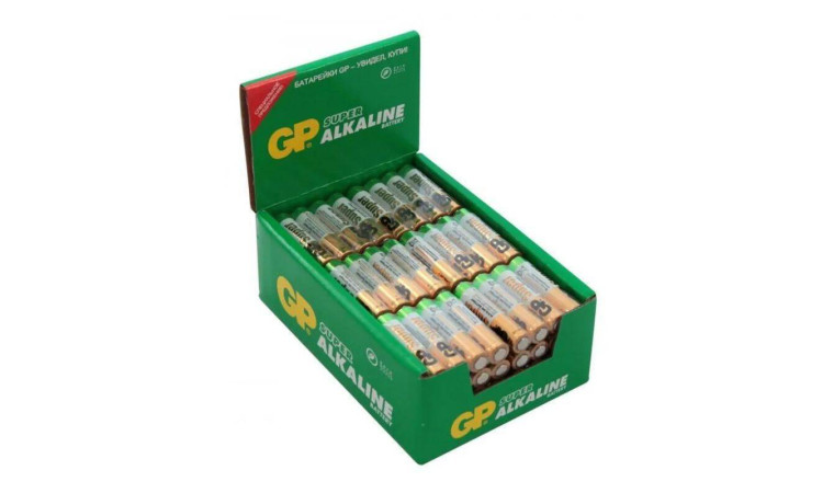 Батарейка алкалиновая GP LR03/4SH 96BOX Super (цена за бокс 96 шт) Батарейка алкалиновая GP LR03/4SH 96BOX Super (цена за бокс 96 шт)