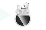 Наушники вакуумные беспроводные BOROFONE BW87 Mist wireless BT headset with touch screen (белый) с дисплеем