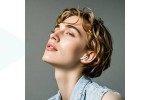 Наушники вакуумные беспроводные BOROFONE BW87 Mist wireless BT headset with touch screen (белый) с дисплеем