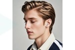 Наушники вакуумные беспроводные BOROFONE BW60 Destacado true wireless BT headset with touch screen (белый)