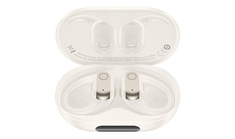 Наушники вакуумные беспроводные BOROFONE FQ6 Dream sound true wireless BT headset (молочно-белый)