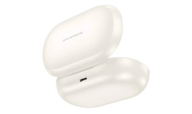 Наушники вакуумные беспроводные BOROFONE FQ6 Dream sound true wireless BT headset (молочно-белый)
