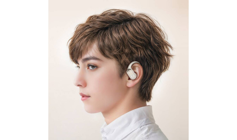Наушники вакуумные беспроводные BOROFONE FQ6 Dream sound true wireless BT headset (молочно-белый)