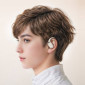 Наушники вакуумные беспроводные BOROFONE FQ6 Dream sound true wireless BT headset (молочно-белый)