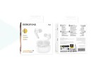 Наушники вакуумные беспроводные BOROFONE FQ1 Shine wireless BT headset (белый)