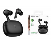 Наушники вакуумные беспроводные BOROFONE FQ10 Joyful true wireless BT headset (черный)