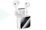 Наушники вакуумные беспроводные BOROFONE BW86 Brocade true wireless BT headset with touch screen (белый)